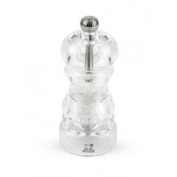 Młynek do soli 120 mm akrylowy NANCY – PEUGEOT|  PG-900812-SME