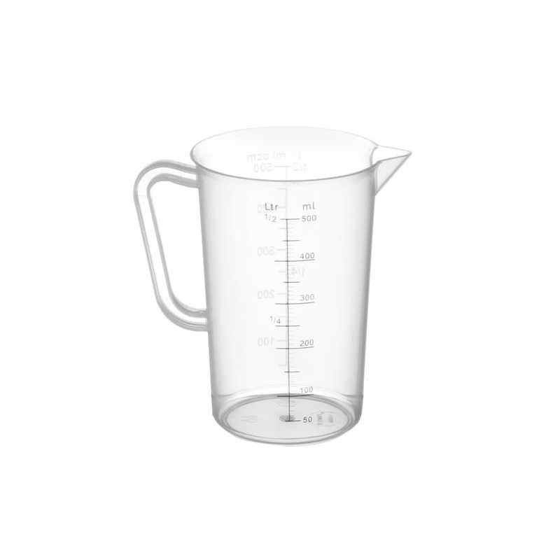 Miarka polipropylenowa podziałką 0,5L Hendi | 567104