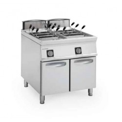 Warnik do makaronu gazowy 2x40L Tecnoinox | CP8FG9