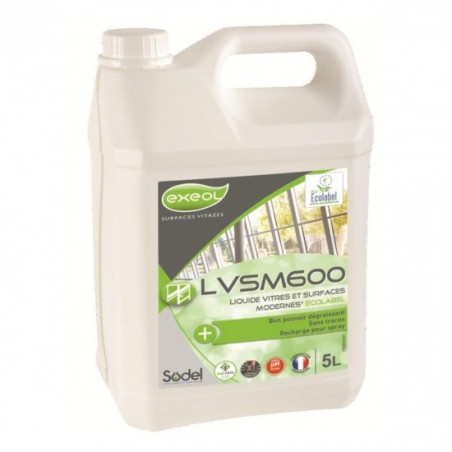 LVSM 600 - Ekologiczny preparat do mycia powierzchni błyszczących 5L