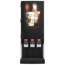 Automat na płynne koncentraty z  pojemnikami typu Bag-In-Box BRAVILOR BONAMAT Rivero Turbo 203