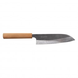 Kasumi Nóż Santoku 165mm Black Hammer | K-MSA100