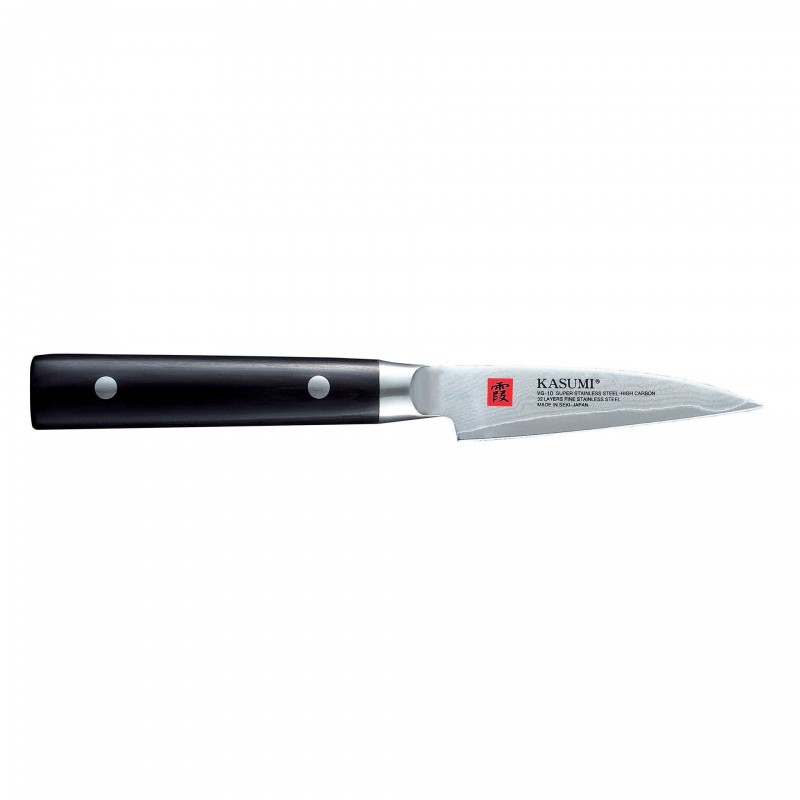 Kasumi Japoński Nóż do carvingu / oczkowania 80mm Damascus | K-82008