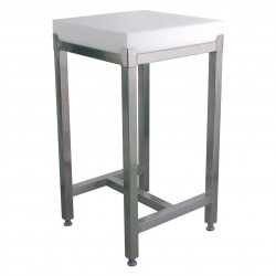 Podstawa pod kloc ze stali nierdzewnej 500x500 mm TOMGAST | T-KP500