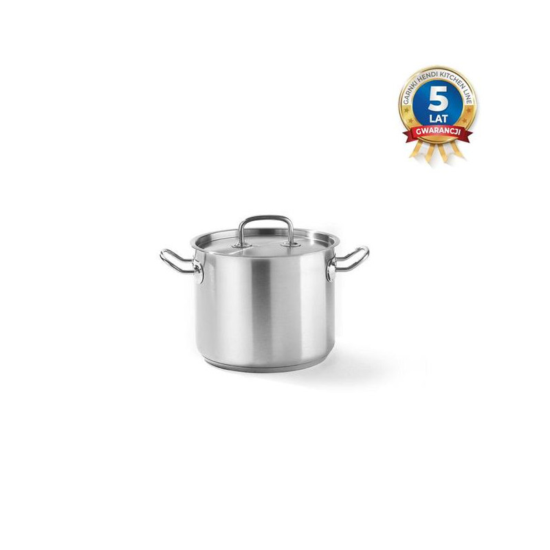 Garnek wysoki Kitchen Line z pokrywką 9 l  śr. 240 x 200 h