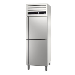 Szafa chłodnicza ze stali nierdzewnej Asber GCPZ-702 R