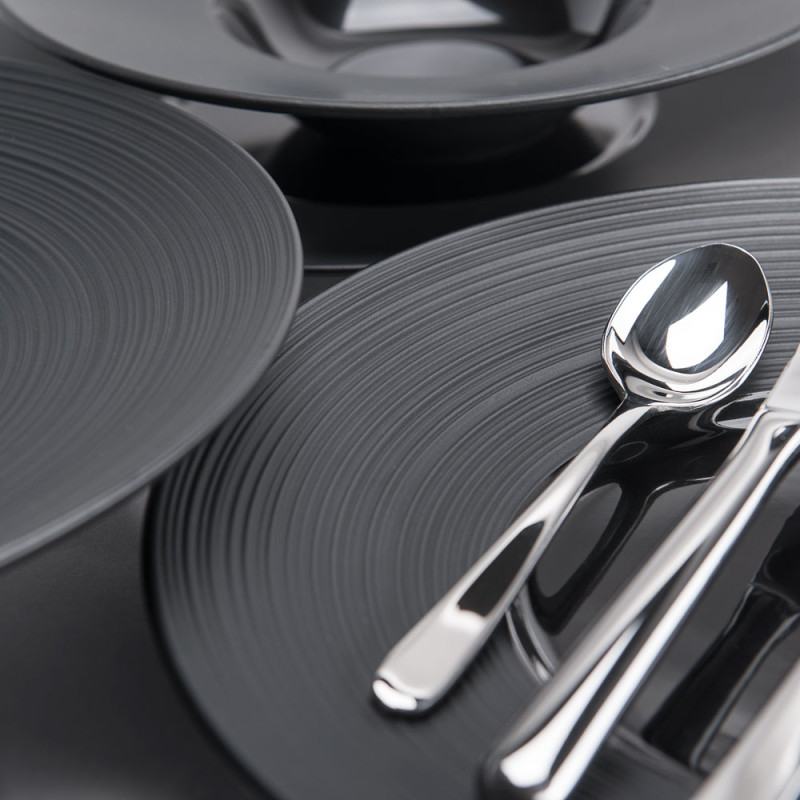 Talerz płytki, rant żebrowany, Ø 255 mm