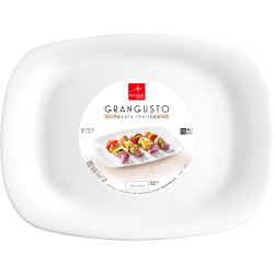 Talerz płytki, prostokątny, Grangusto, 330x240 mm