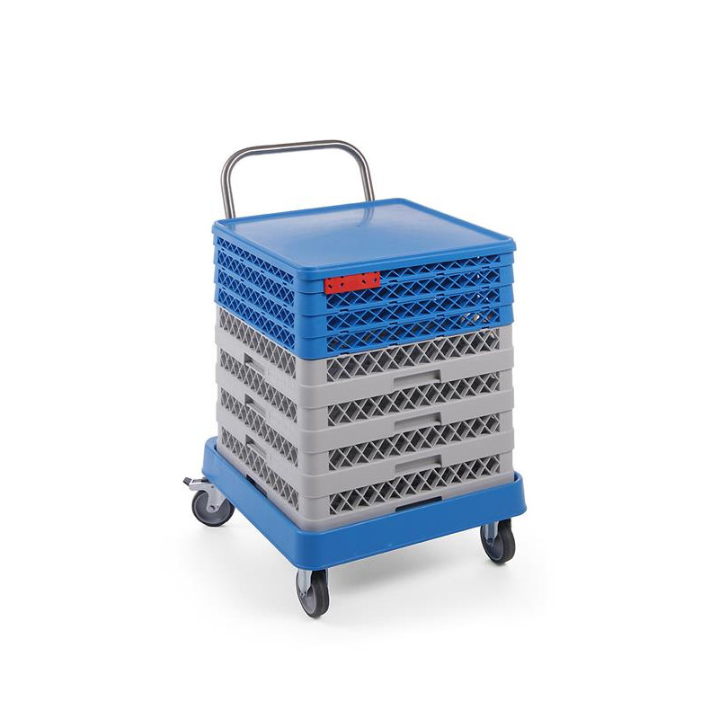 Wózek z uchwytem, na kosze 500x500 mm do zmywarek