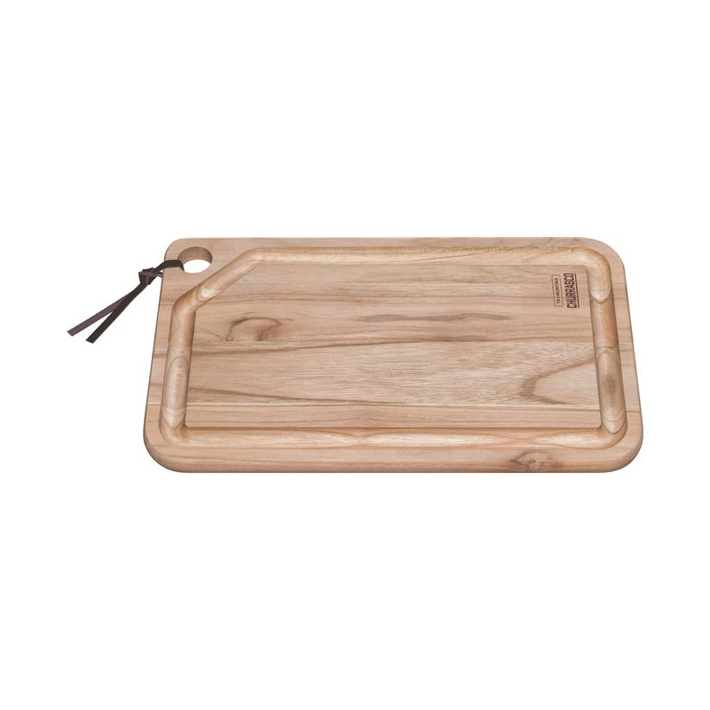 Deska do krojenia 400x240x18 mm linia Churrasco, jasny brąz