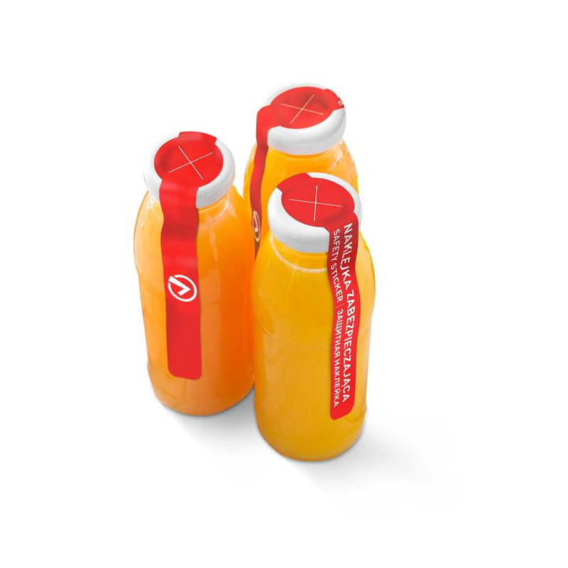 Pasek jednorazowy zabezpieczający otwór na słomkę - zestaw 2 rolek