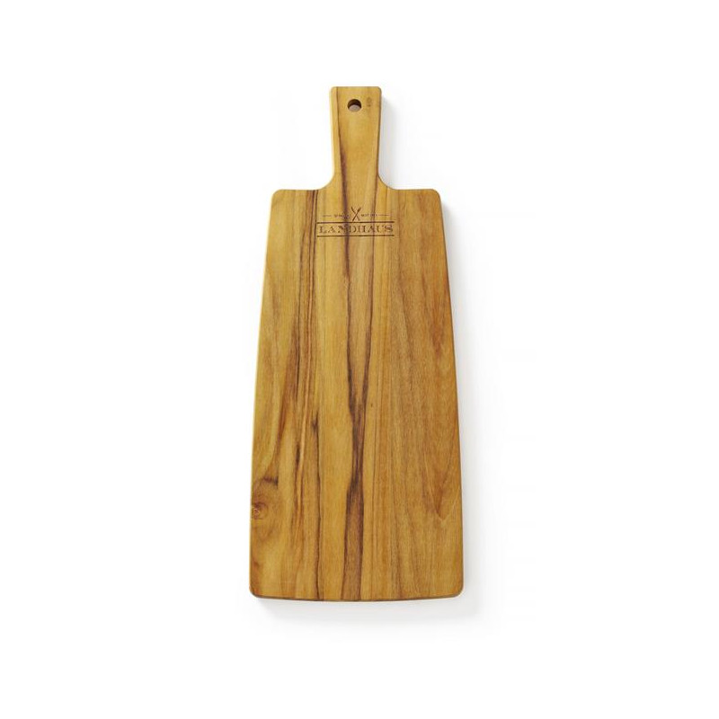 Deska do krojenia Landhaus z drewna tekowego 340x230x(H)15