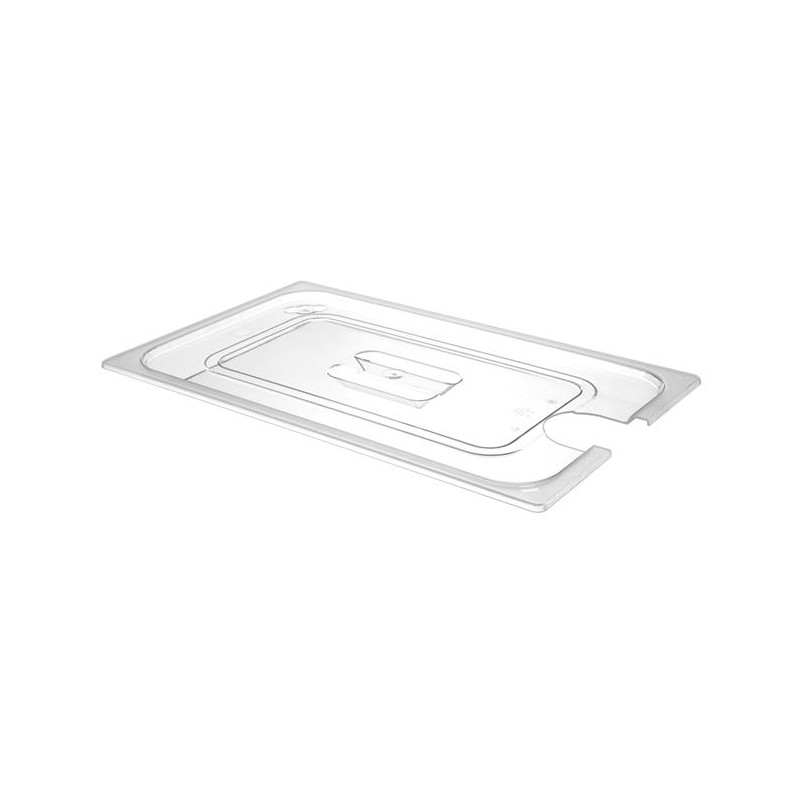Pokrywka do pojemników GN 1/1 z poliwęglanu z wycięciem na Cyrkulator Sous-Vide 222997