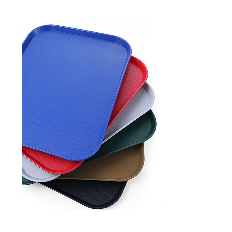 Taca z polipropylenu – Fast Food mała Zielona