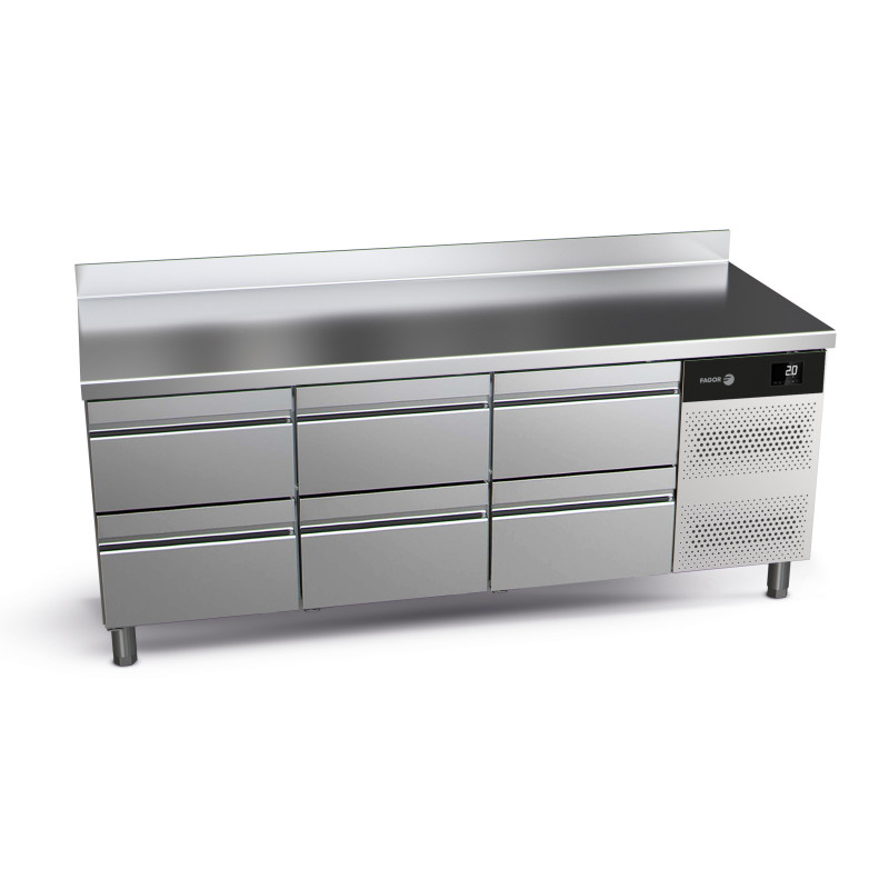 Stół chłodniczy z 6 szufladami  Fagor ACP-3G HHH Advance