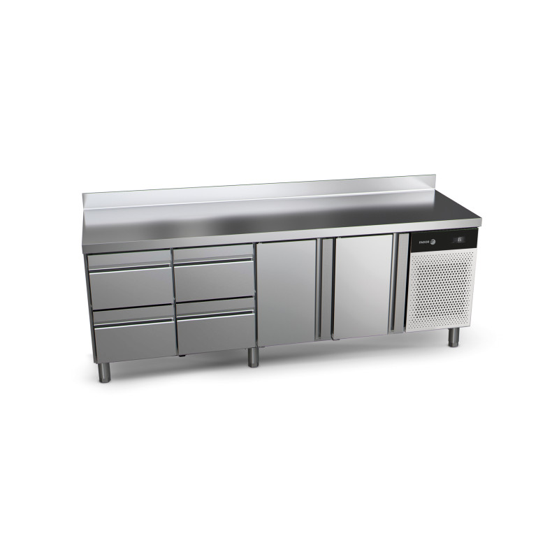 Stół chłodniczy 2 drzwiowy z 4 szufladami  Fagor CCP-4G HHDD