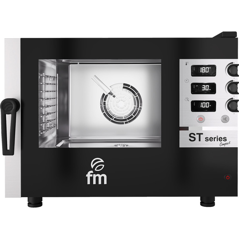 Piec konwekcyjno-parowy, STW-Compact, elektroniczny, 3xGN1/1, P 5.7 kW