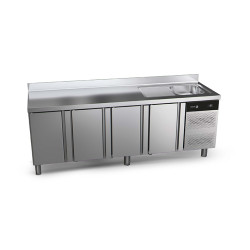 Stół chłodniczy ze zlewem 4 drzwiowy Fagor  CCP-4G/S